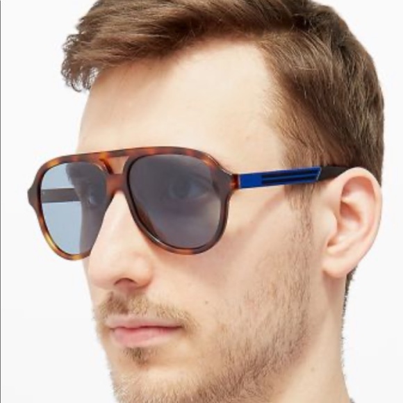 Gucci Sunglasses GG0688S 005 Black/Yellow/Brown - Picture 9 of 9